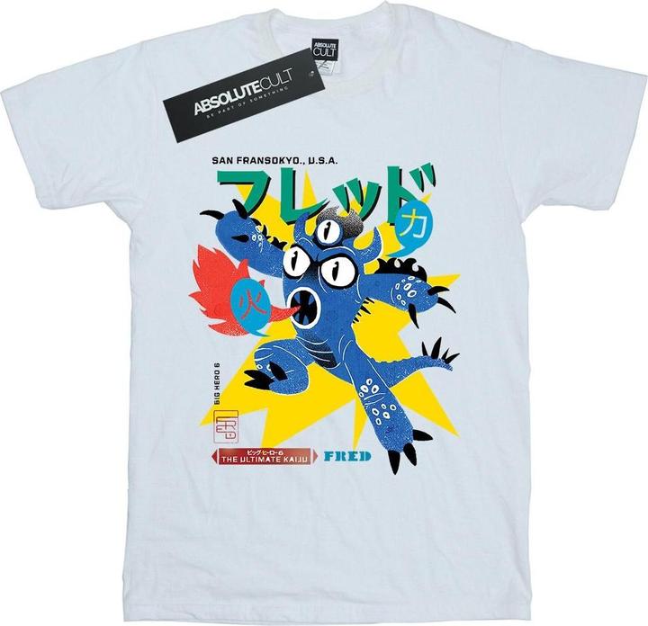 Actual product image Disney Mens Big Hero 6 Fred Ultimate Kaiju T-Shirt (XXL)