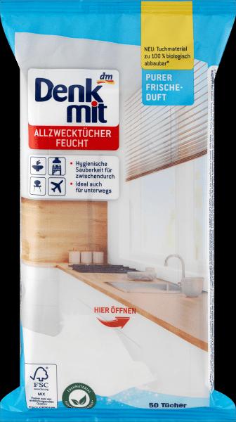 Actual product image dm Denkmit All-purpose wipes