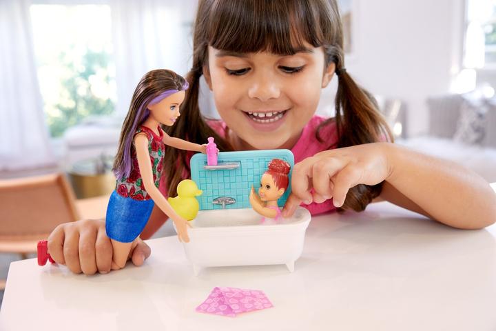 Image du produit Barbie Poupées et jeux de salle de bain