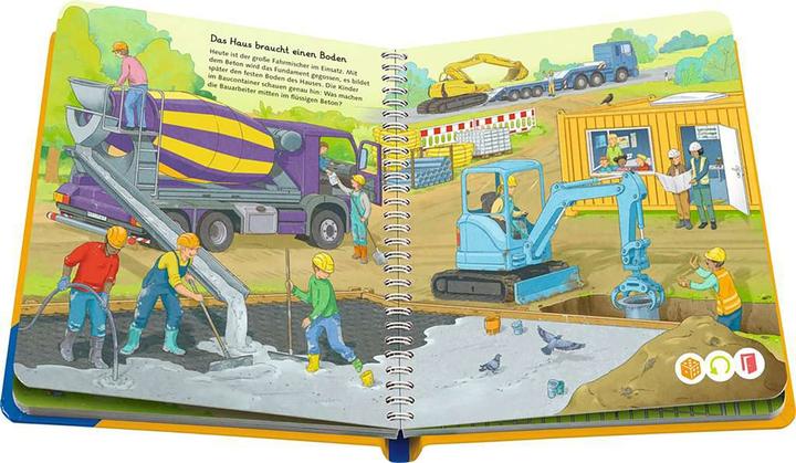 Produktbild tiptoi Mein Wörter-Bilderbuch - Baustelle (Deutsch, Stefan Richter, Sandra Grimm, 2023)