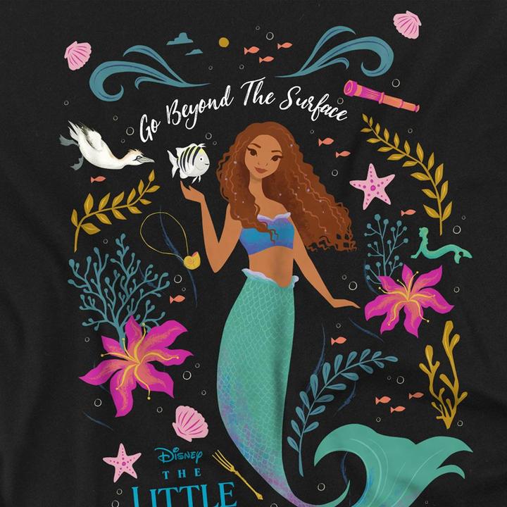 Immagine prodotto The Little Mermaid Go Beyond The Surface Maglietta Ariel Adulto Unisex (XXL)