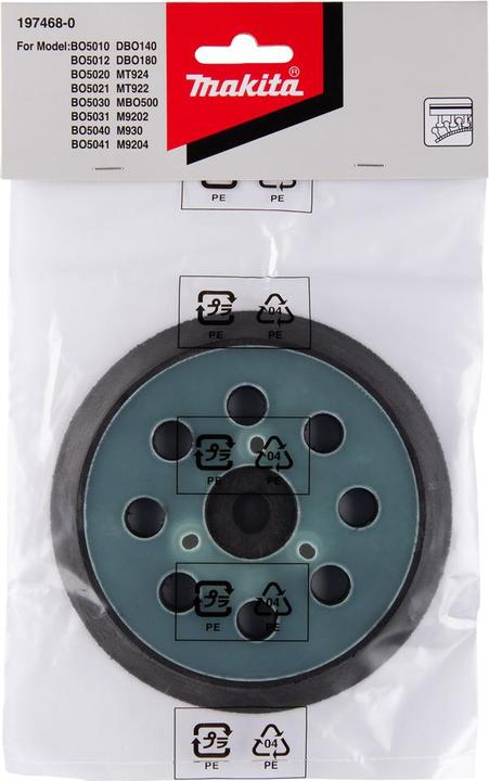 Actual product image Makita Grinding pad