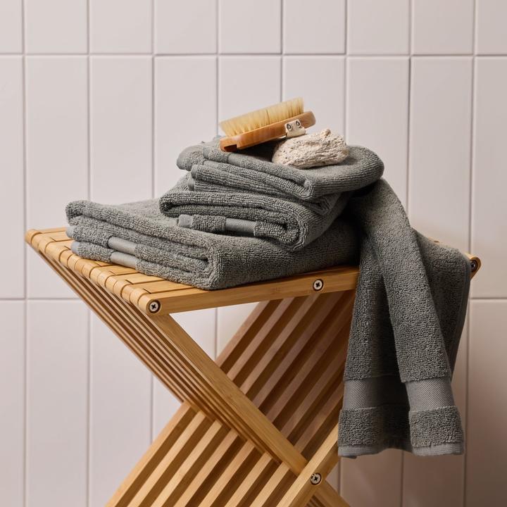 Actual product image Diaqua Face cloth Fresco dark grey (30 x 30 cm)
