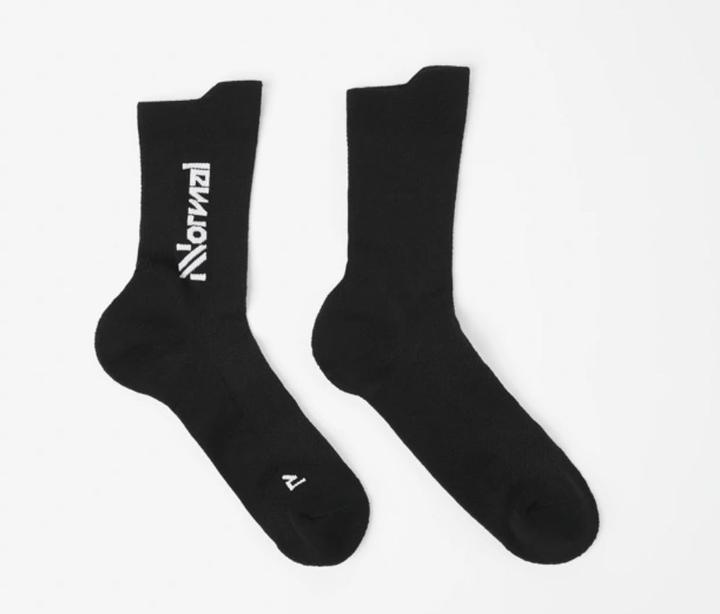 Produktbild Nnormal Merino Socks Black (39 - 42)