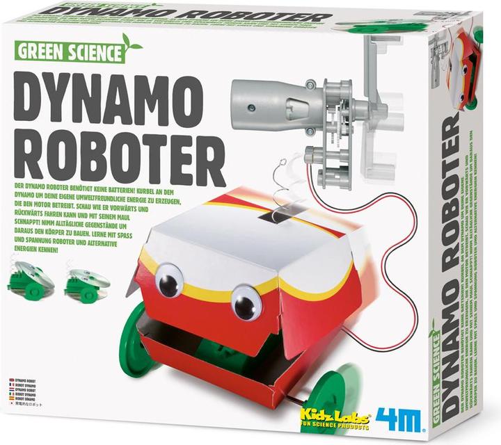 Immagine prodotto 4M Green Science, Dynamo Robot (kit per esperimenti)