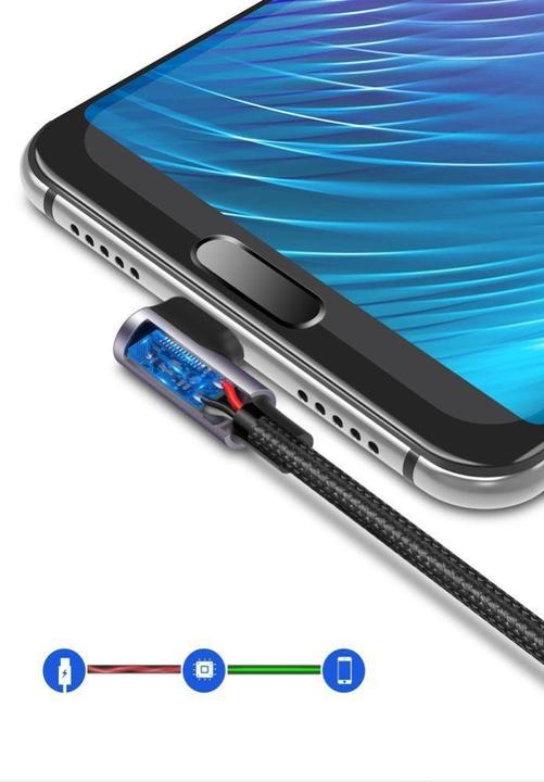 Image du produit Ugreen Câble de données USB-C coudé vers USB-A 2.0 A (2 m, USB 2.0)