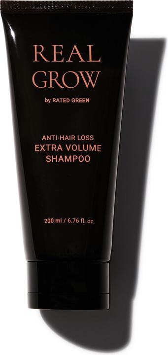 Produktbild Rated Green Real Grow Anti Hair Loss Extra Volume Shampoo (200 ml, Flüssiges Shampoo)
