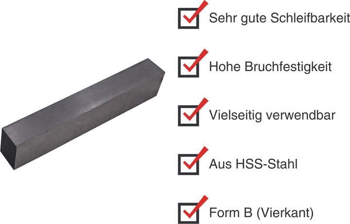 Produktbild Paulimot HSS-Drehling 16 x 16 x 100 mm