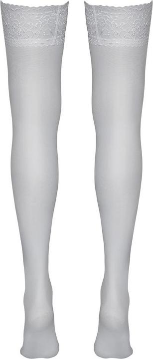 Productafbeelding Cottelli Collection Kousen met kant wit (L)