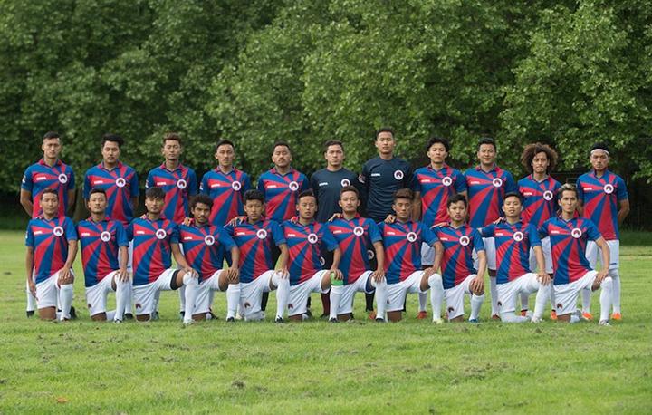 Actual product image Copa Football Tibet football shirt Tibet jersey home (L)