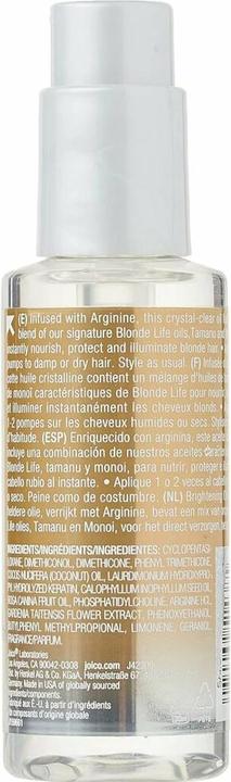 Immagine prodotto Joico Blonde Life Brilliant Glow Brightening Oil, 100ml (100 ml)