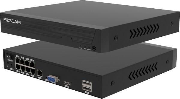 Image du produit Foscam FN9108HE Enregistreur vidéo en réseau 8 canaux (3840 x 2160 pixels)
