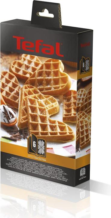Actual product image Tefal Snack Collection heart wafers