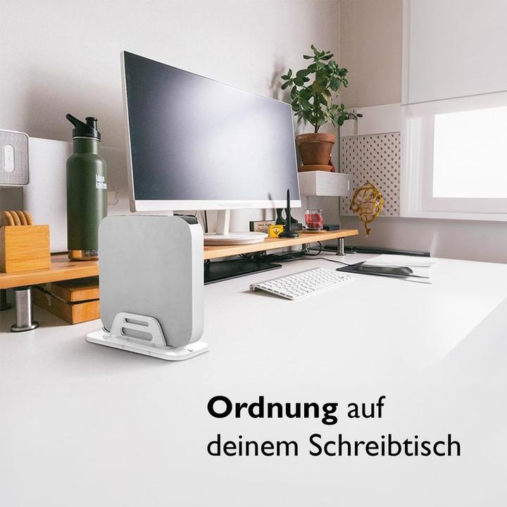 Actual product image Hermex Mac Mini holder Holder Stand Hanger Mount Attachment