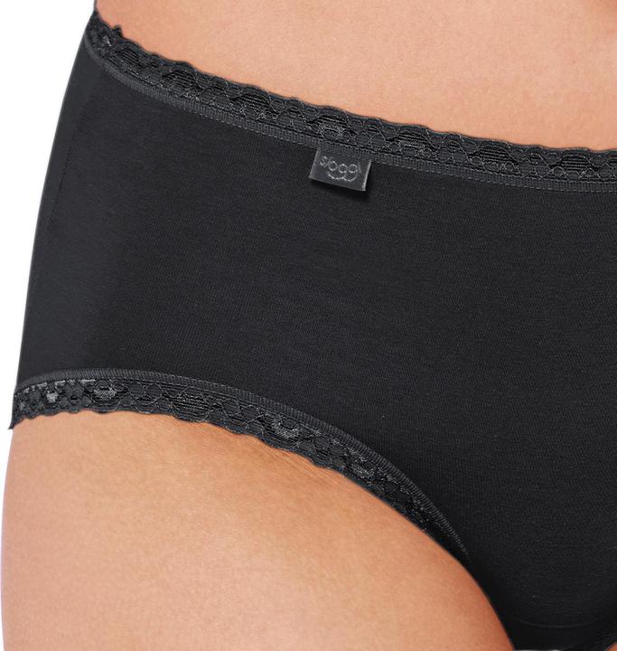 Immagine prodotto Sloggi Confezione da 6 slip midi in pizzo di cotone 24/7 (44, XXL, confezione da 6)