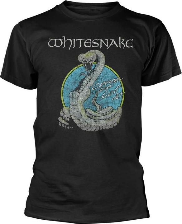 Actual product image Whitesnake Unisex Adult Come And Get It T-Shirt (L)
