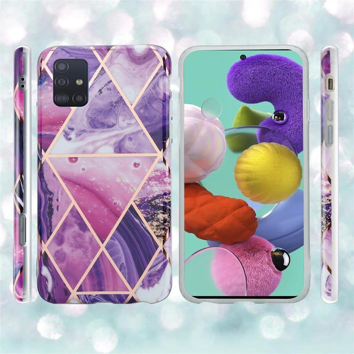 Actual product image Cadorabo IMD TPU Colorful Marble Cover (Samsung Galaxy A51 5G)