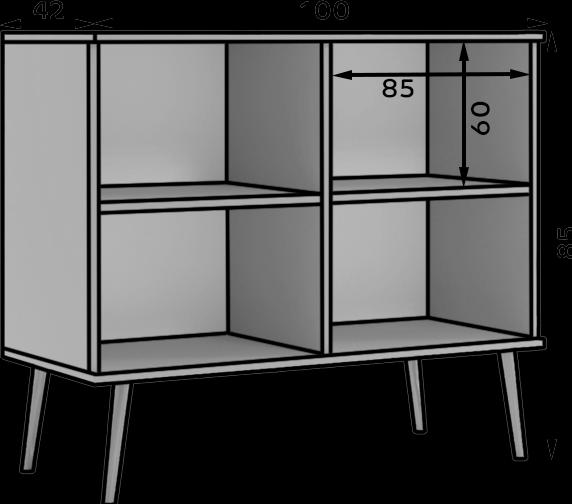 Productafbeelding ADRK Furniture Kommode Deri