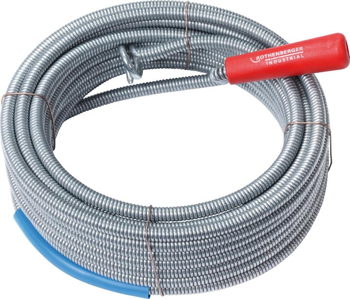 Image du produit Rothenberger Spirale de nettoyage avec foret à queue - 10.0 m (1 pcs)