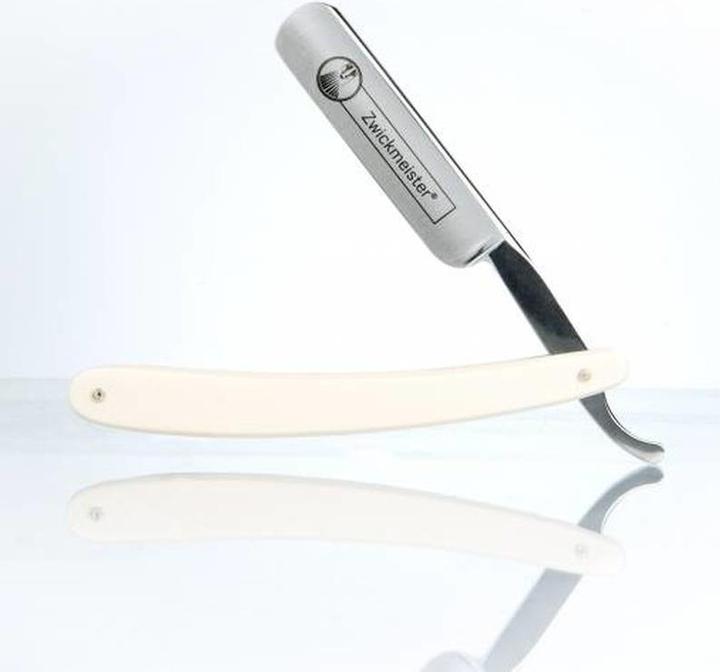 Actual product image Zwickmeister Straight razor Bartmeister white 5/8