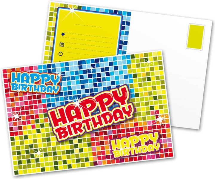 Produktbild Folat Happy Birthday (6 Stk.)