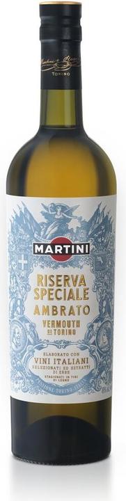 Actual product image Martini Riserva Speciale Ambrato Vermouth bianco (18 years, 18 %, Italy, 1 x 75 cl, Vermouth)