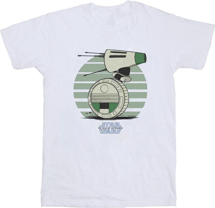 Actual product image Star Wars Mens The Rise Of Skywalker D-O Rolling Green T-Shirt (5XL)