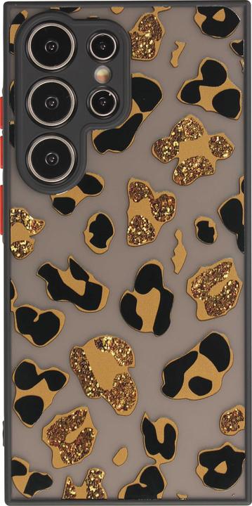 Produktbild PhoneLook Hülle Semi Transparent blurry Design Leopard (Samsung Galaxy S24 Ultra)