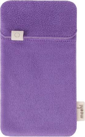 Produktbild Moshi iPouch für iPhone 3/4 / 5/S/ SE / iPod touch/ iPod classic Purple (Apple iPhone 5s, Apple iPhone 5, Apple iPhone X, Apple iPhone 3GS, Apple iPhone 3G)