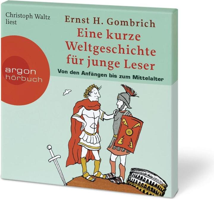 Actual product image Audiobook A Brief History of the World for Young Readers: From the A (Ernst H. Gombrich, Christoph Waltz, German)