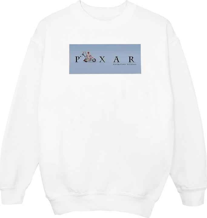 Produktbild Disney Toy Story 4 Duke Caboom Pixar Studios Logo Sweatshirt Mädchen (152, 158)