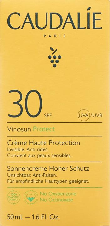 Image du produit Caudalie Vinosun Haute Protecting Sun Protection Factor 30 (Crème solaire, SPF 30, 50 ml, 76 g)