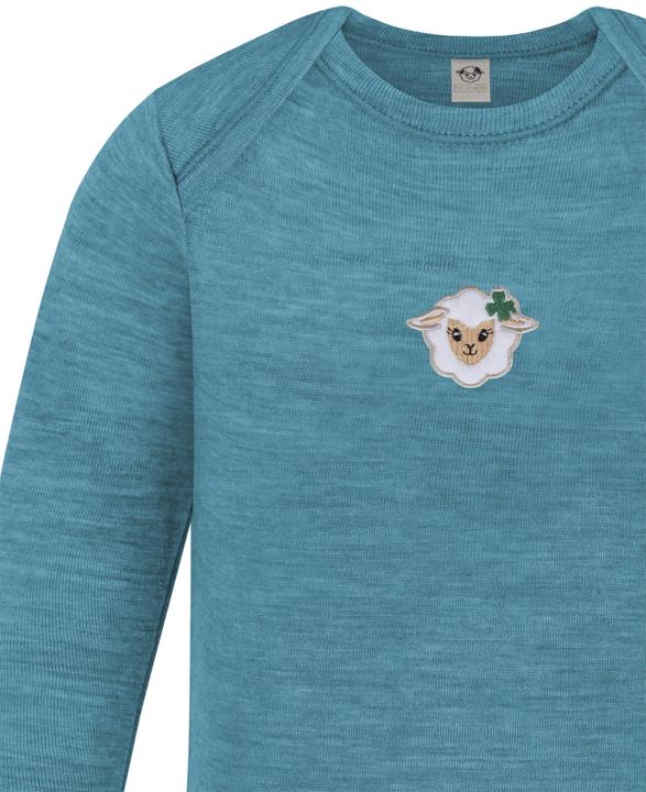 Actual product image Normani 2-pack baby merino bodysuit long sleeve "Auckland" - 9369 (80)