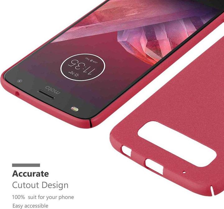 Image du produit Cadorabo Couverture rigide Frosty Cover (Motorola Moto Z2 Play, Motorola Moto Z2 Force)