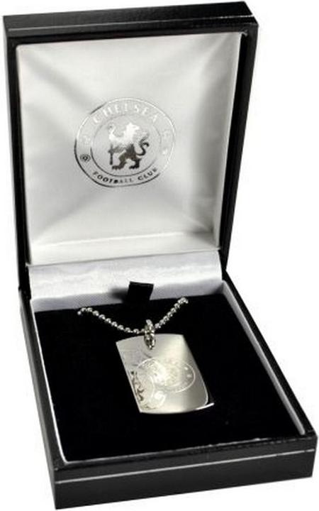 Produktbild Chelsea FC Eingeprägte Wappen Erkennungsmarke (100% Silber)