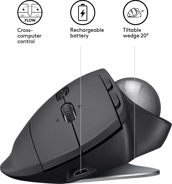 Produktbild Logitech MX Ergo (Kabellos)