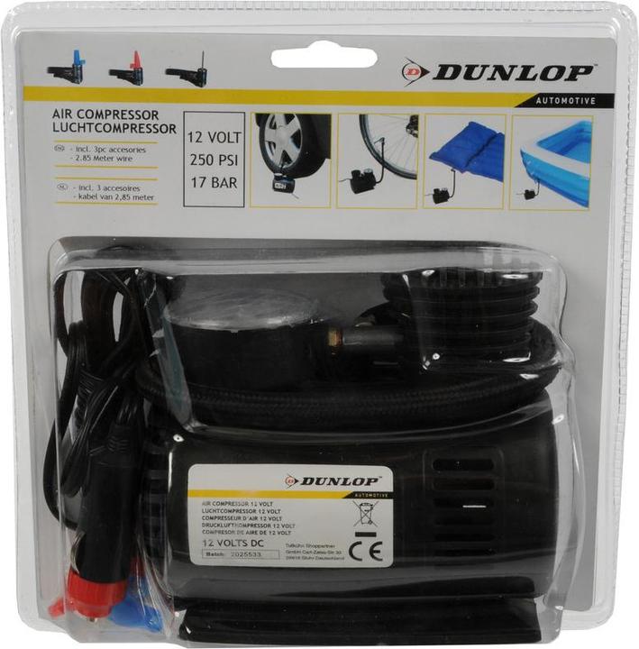 Actual product image Dunlop compressor (0.00 bar, 0 l)