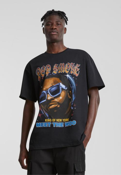 Actual product image Mister Tee Pop Smoke Meet the woo Oversize Tee - 18453 (M)