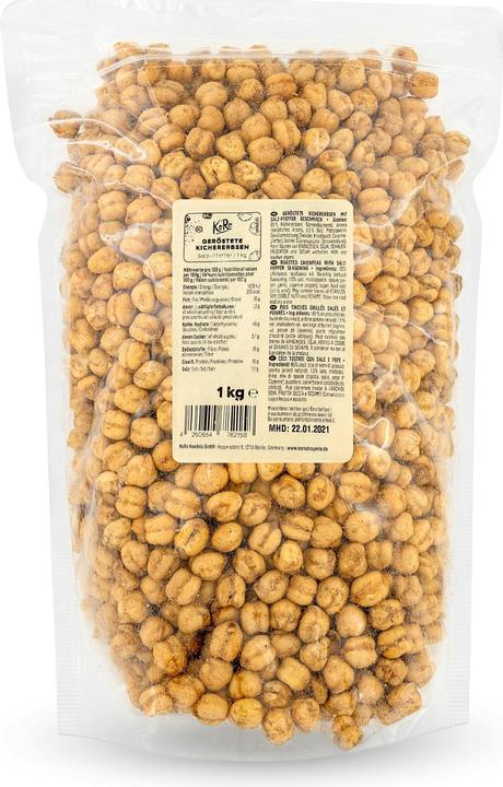 KoRo Geröstete Kichererbsen mit Salz-Pfeffer Geschmack (1000 g)