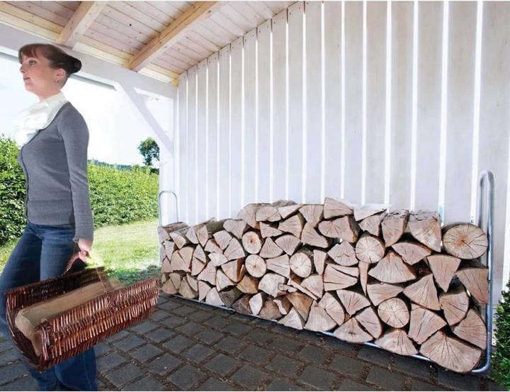 Immagine prodotto wolfcraft wolfcraft 1 Stapelhilfe für Brennholz (234 x 31 x 104,5 cm)