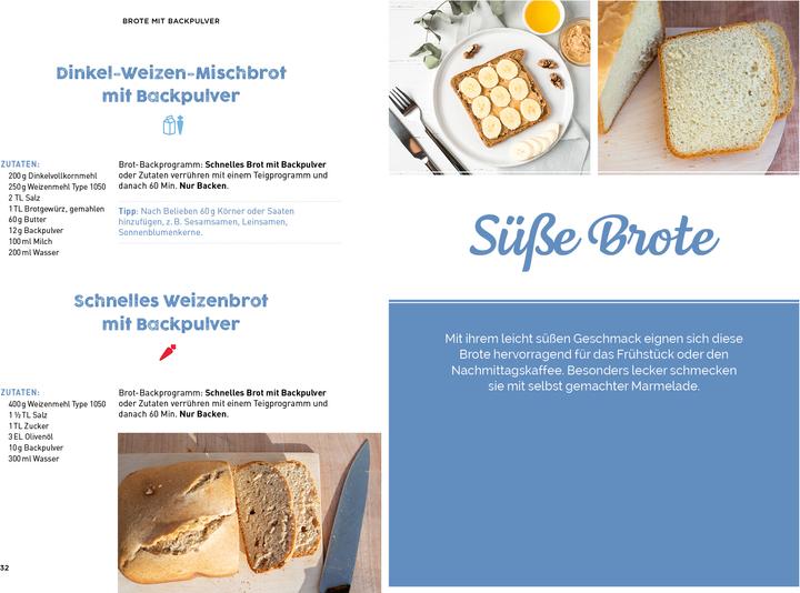 Produktbild Brotbackautomat – Das Rezeptbuch (Deutsch, Veronika Pichl, 2021)