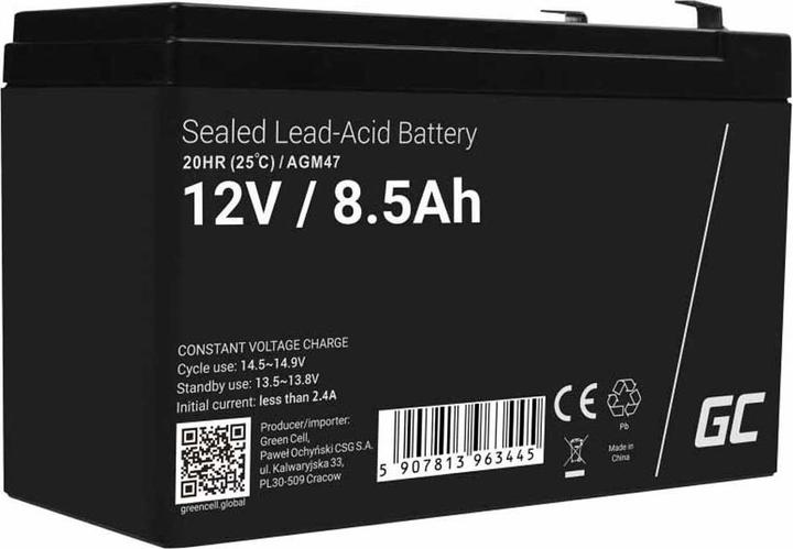 Actual product image GreenCell AGM Battery 12V 44Ah - Battery - 44,000 mAh (12 V, 44 Ah)