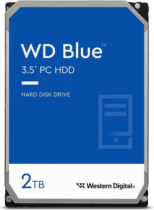 Actual product image WD Blue (2 TB, 3.5", CMR)