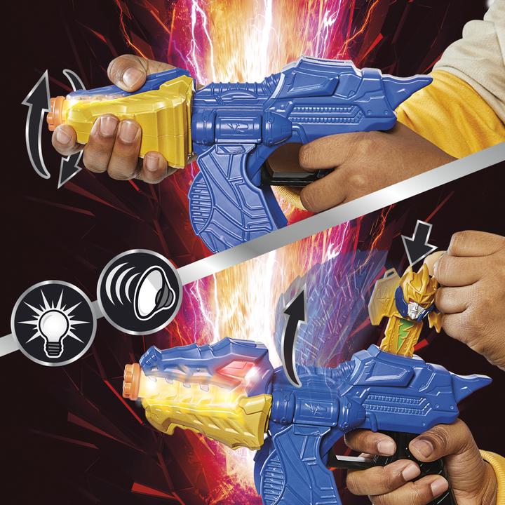 Actual product image Power Rangers Dino Fury Gold Fury Blade