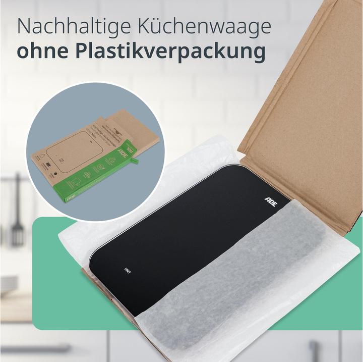 Produktbild ADE Küchenwaage Tessa Schwarz
