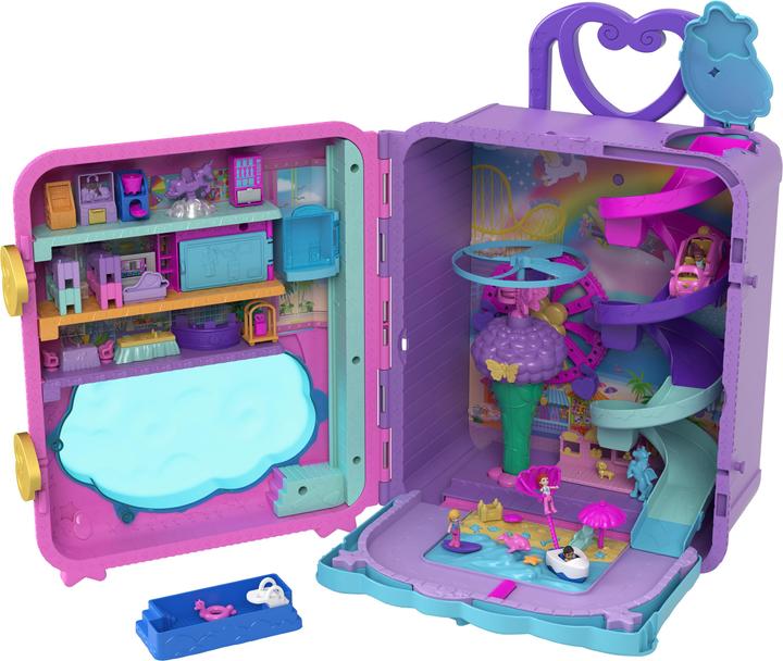Actual product image Polly Pocket Holiday in a rolling suitcase