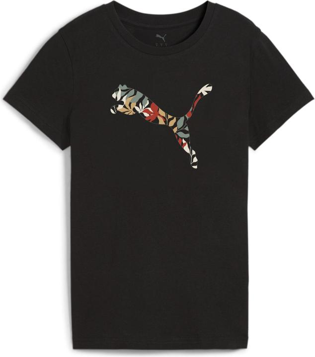 Puma GRAPHICS Floral Cat Logo Tee