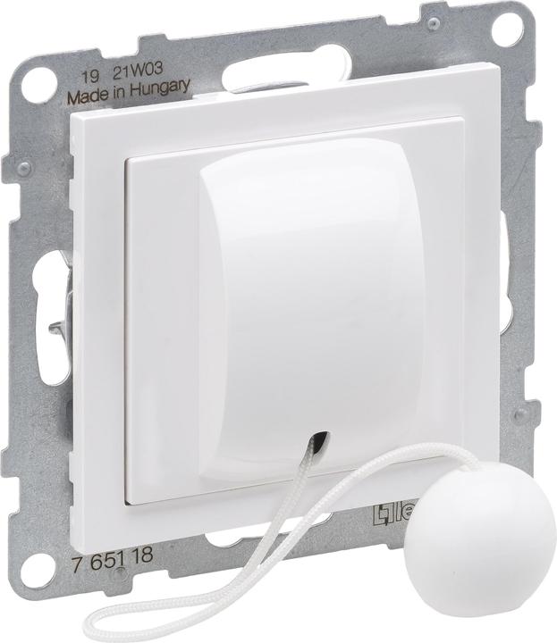 Produktbild Legrand SEANO Zugtaster mit Wechselkontakt 6A, Zugschnur nachrüstbar