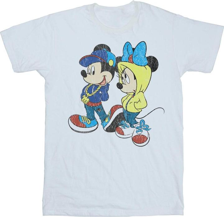 Image du produit Disney - T-shirt MICKEY AND MINNIE MOUSE POSE - Femme (XL)