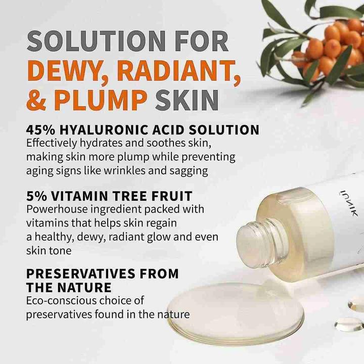 Actual product image iUNIK Vitamin Hyaluronic Acid Vitalising Toner (Tonic water, 200 ml)